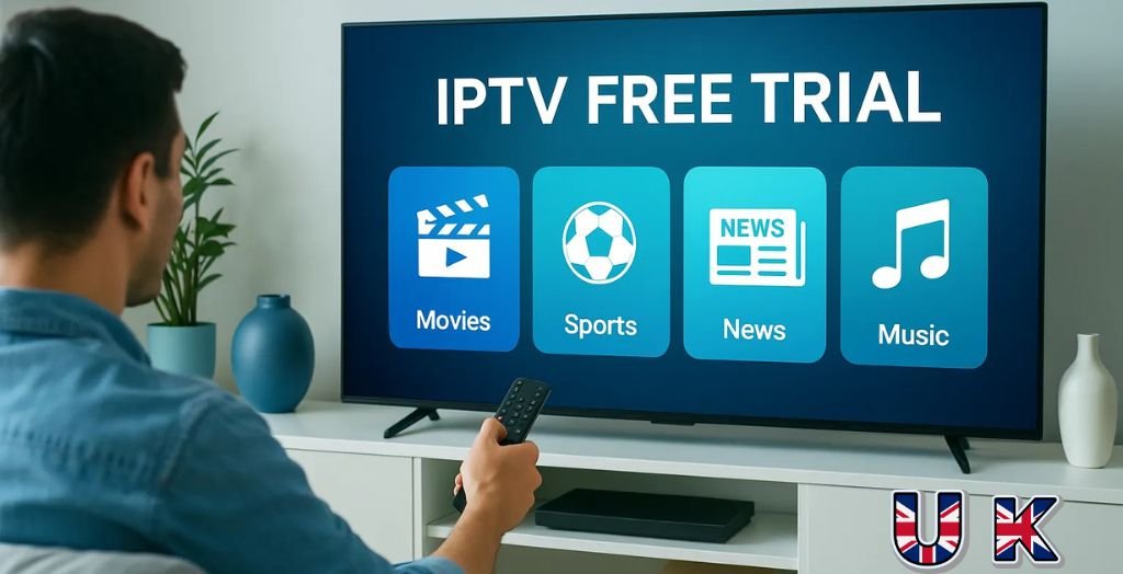 Get a Free IPTV Trial in the UK – Test 4K Channels & VOD Today